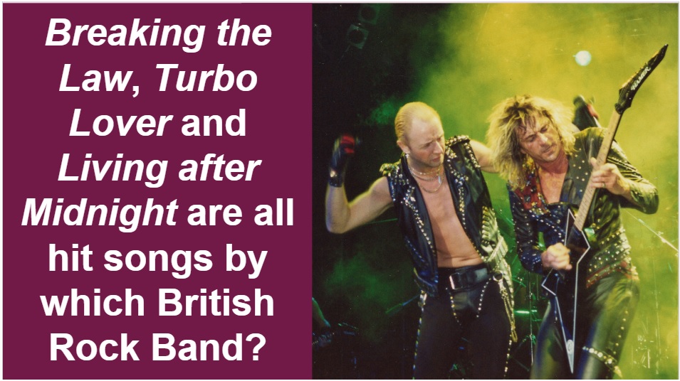 Hard Rock multiple choice trivia question